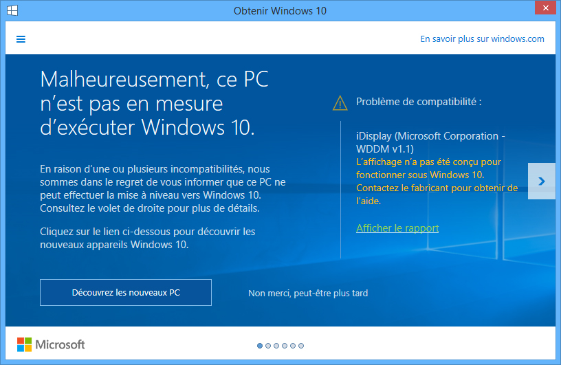 Impossible de blablabla